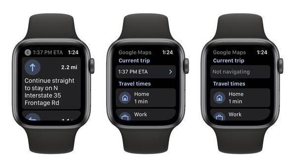 Google Maps可再次用于Apple Watch